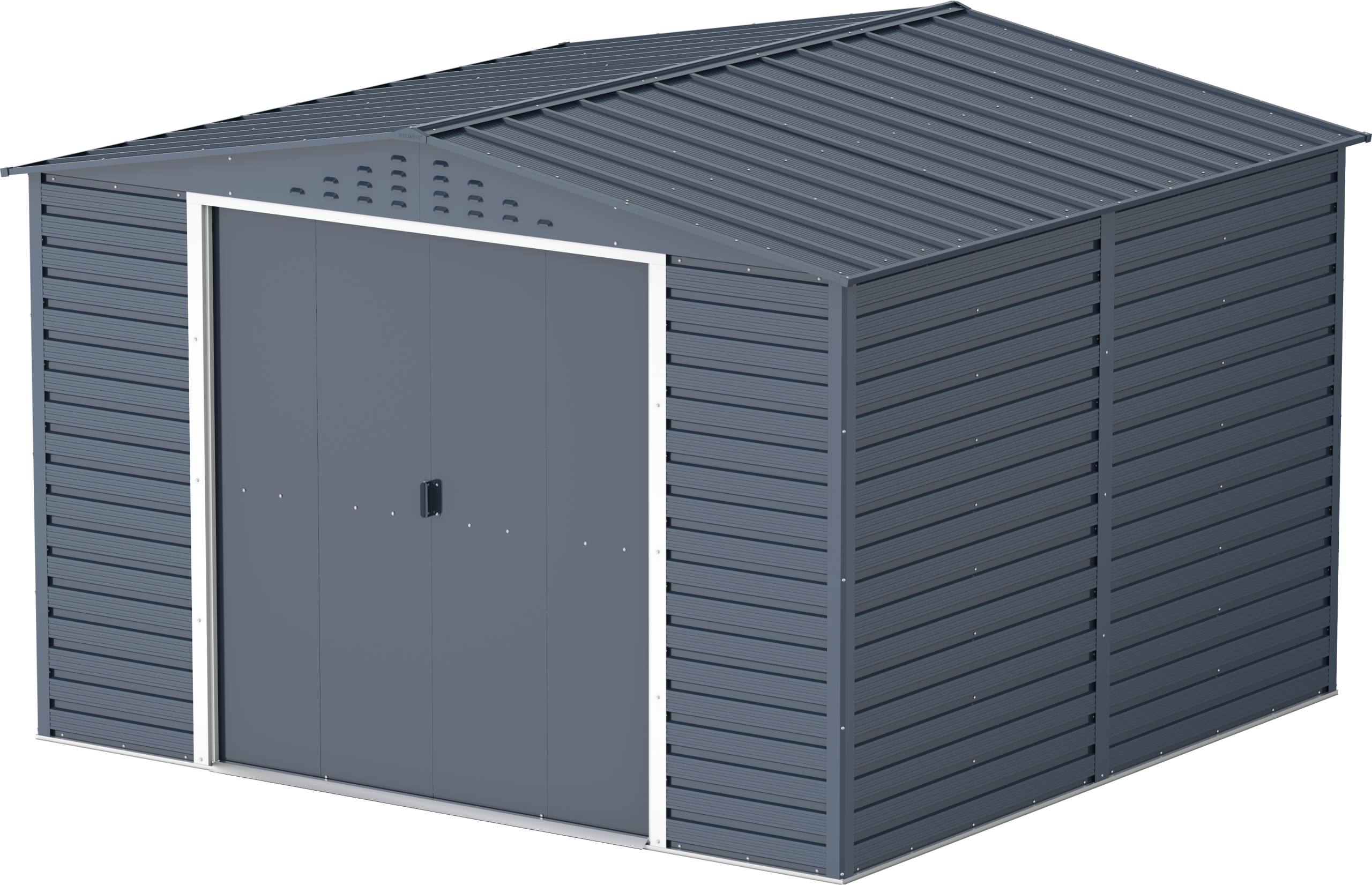 Casetas de jardín, casetas Duramax Alpine 10x10 gris antracita ¡OFERTA BLACK FRIDAY!