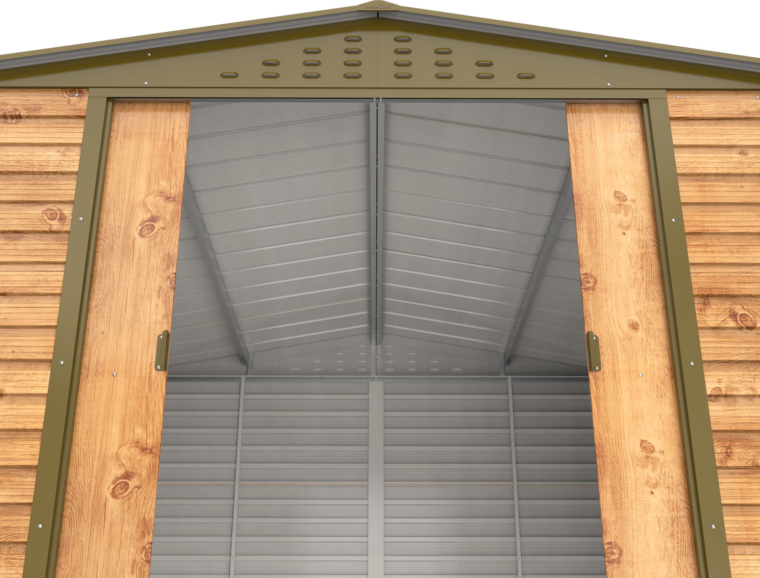 Casetas de jardín, casetas Duramax Alpine 10x10  Imitación Madera ¡OFERTA BLACK FRIDAY!