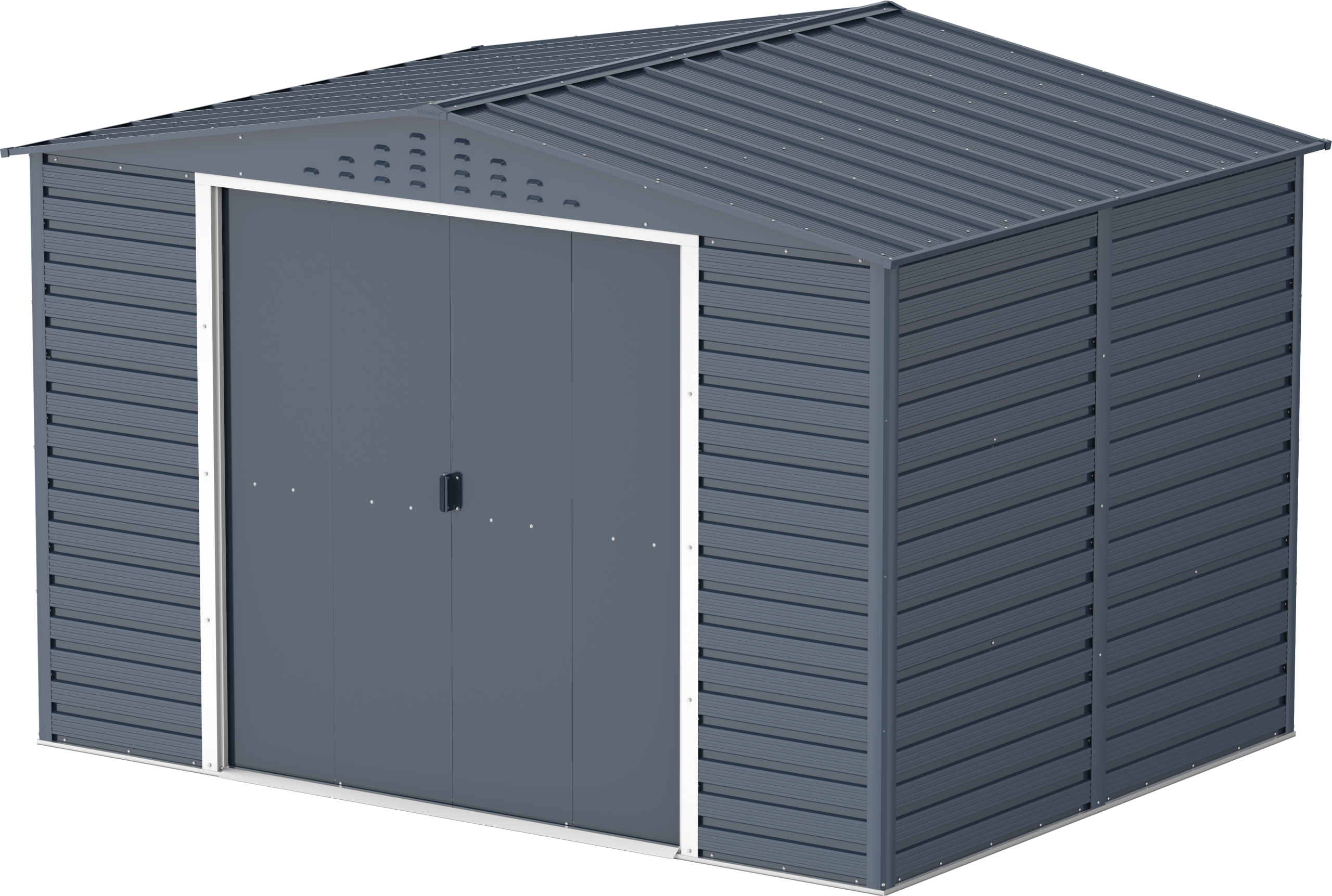 Casetas de jardín, casetas Duramax Alpine 10x8 Gris Antracita ¡OFERTA BLACK FRIDAY!