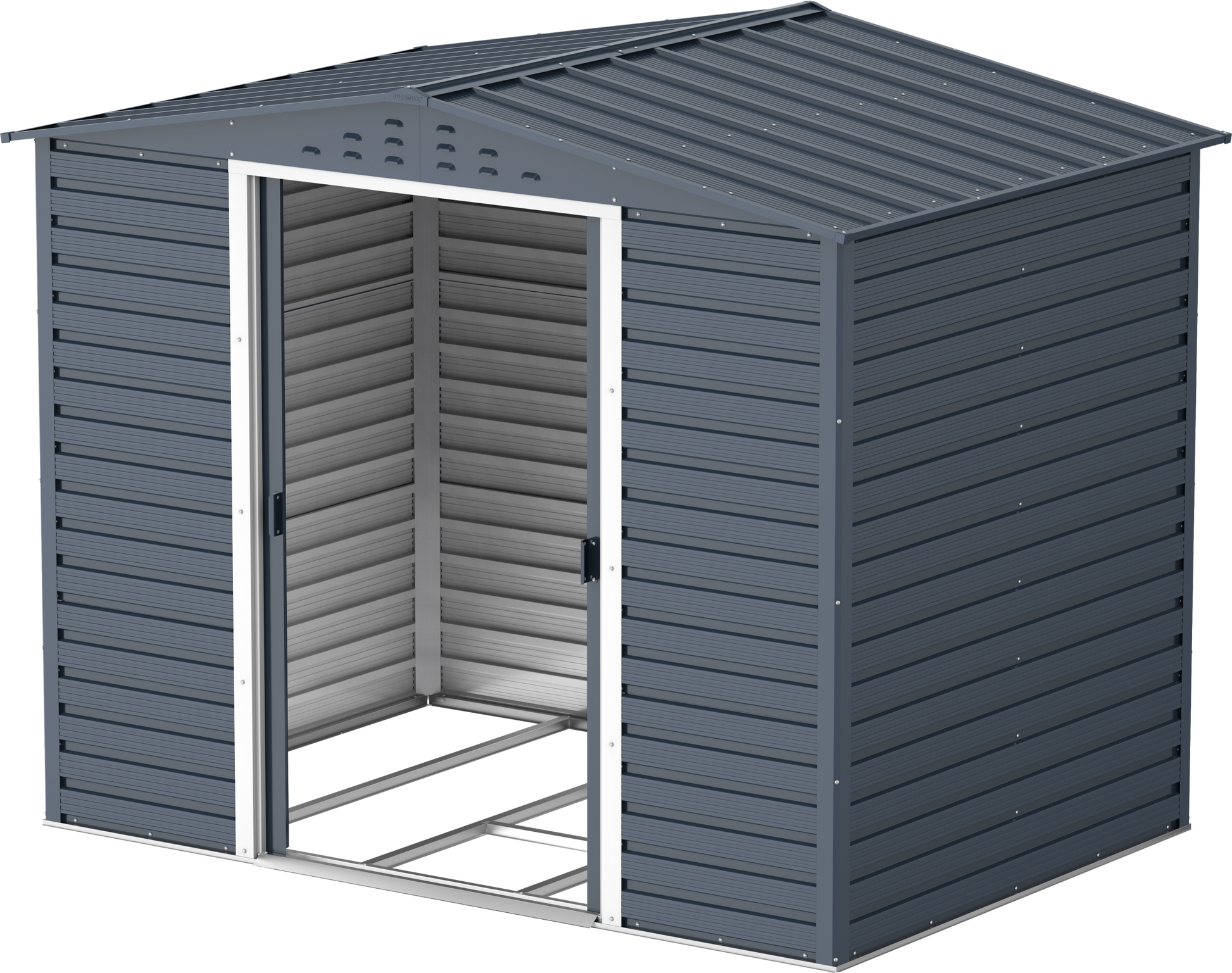 Caseta metálica Alpine 8x6 Gris Antracita