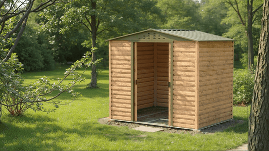 Casetas de Madera vs Casetas de Metal - Ibercasetas