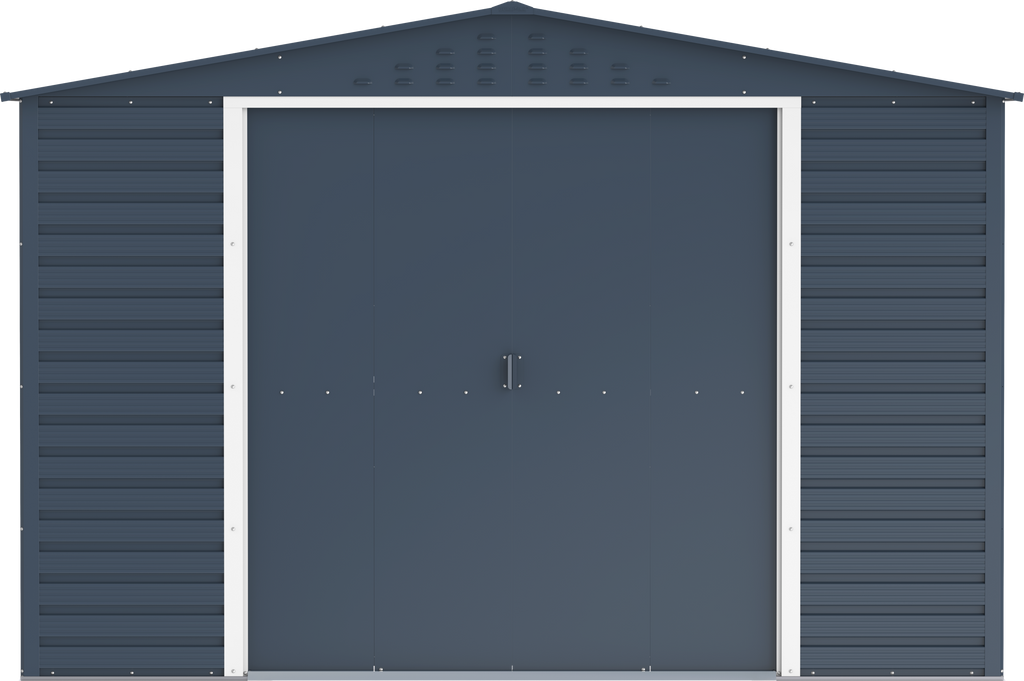 Caseta metálica Alpine 10x10 gris antracita