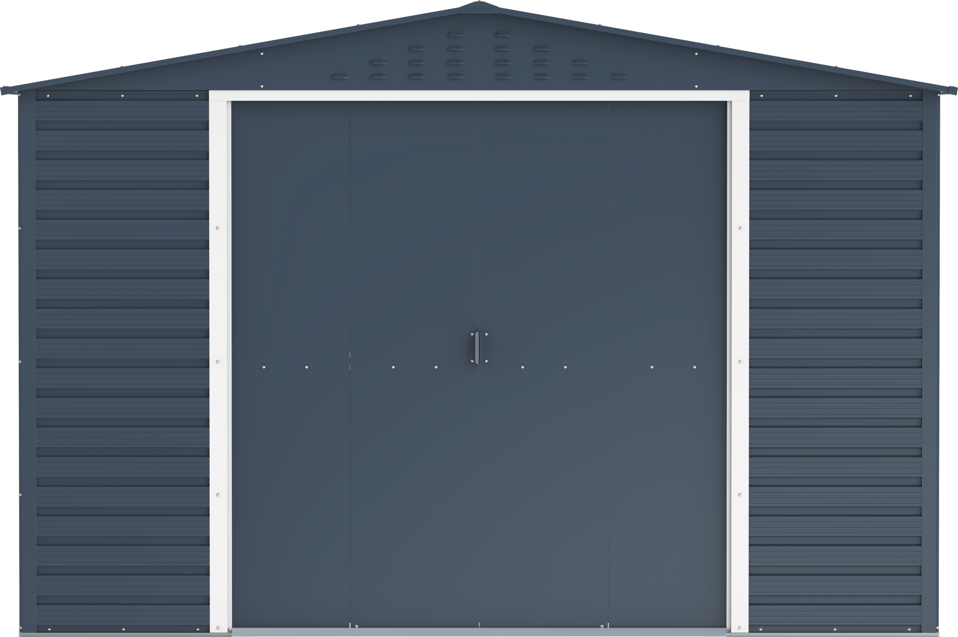 Caseta metálica Alpine 10x10 gris antracita