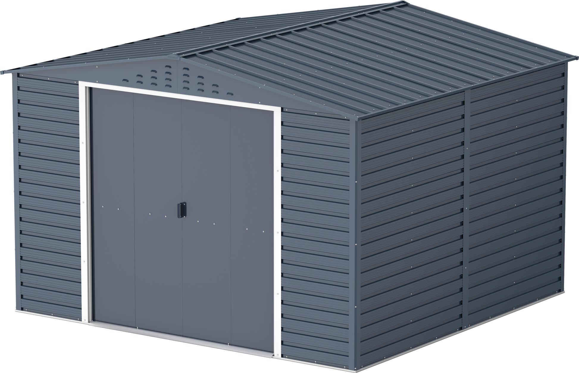 Caseta metálica Alpine 10x10 gris antracita