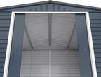 Caseta de jardín Alpine 10x10 - 321.6x303.1x214.2 cm y 9,15 m² - Gris Antracita