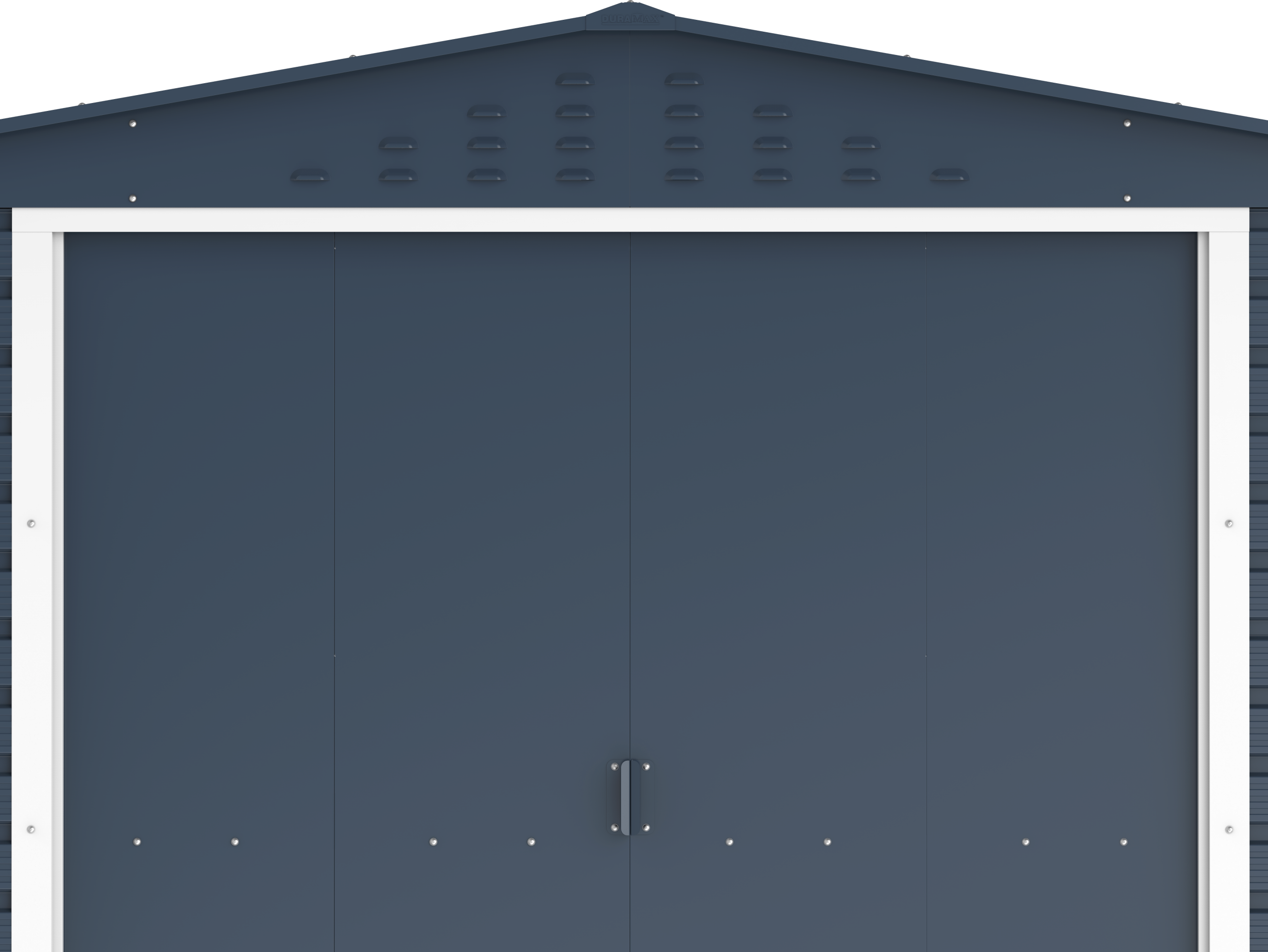 Caseta de jardín Alpine 10x10 - 321.6x303.1x214.2 cm y 9,15 m² - Gris Antracita