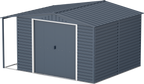 Extensión lateral de casetas de jardín Duramax Alpine 10×10 Antracita