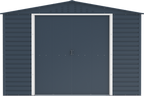 Caseta de jardín Alpine 10x8 - 321,6x243,1x214,2 cm y 7,28 m² - Gris Antracita