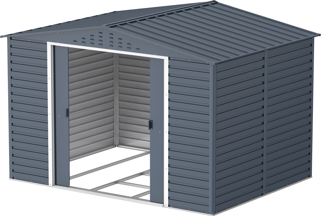 Caseta metálica Alpine 10x8 Gris Antracita