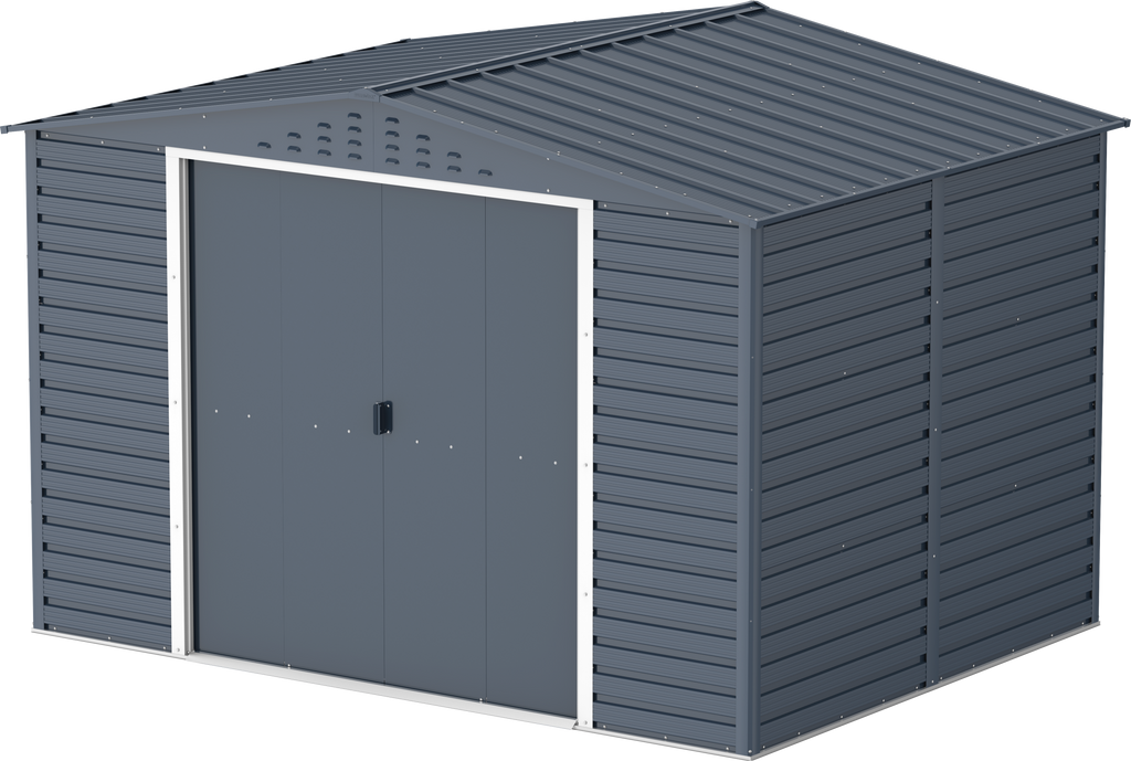 Caseta metálica Alpine 10x8 Gris Antracita