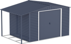 Extensión lateral de casetas de jardín Duramax Alpine 10×8 Antracita