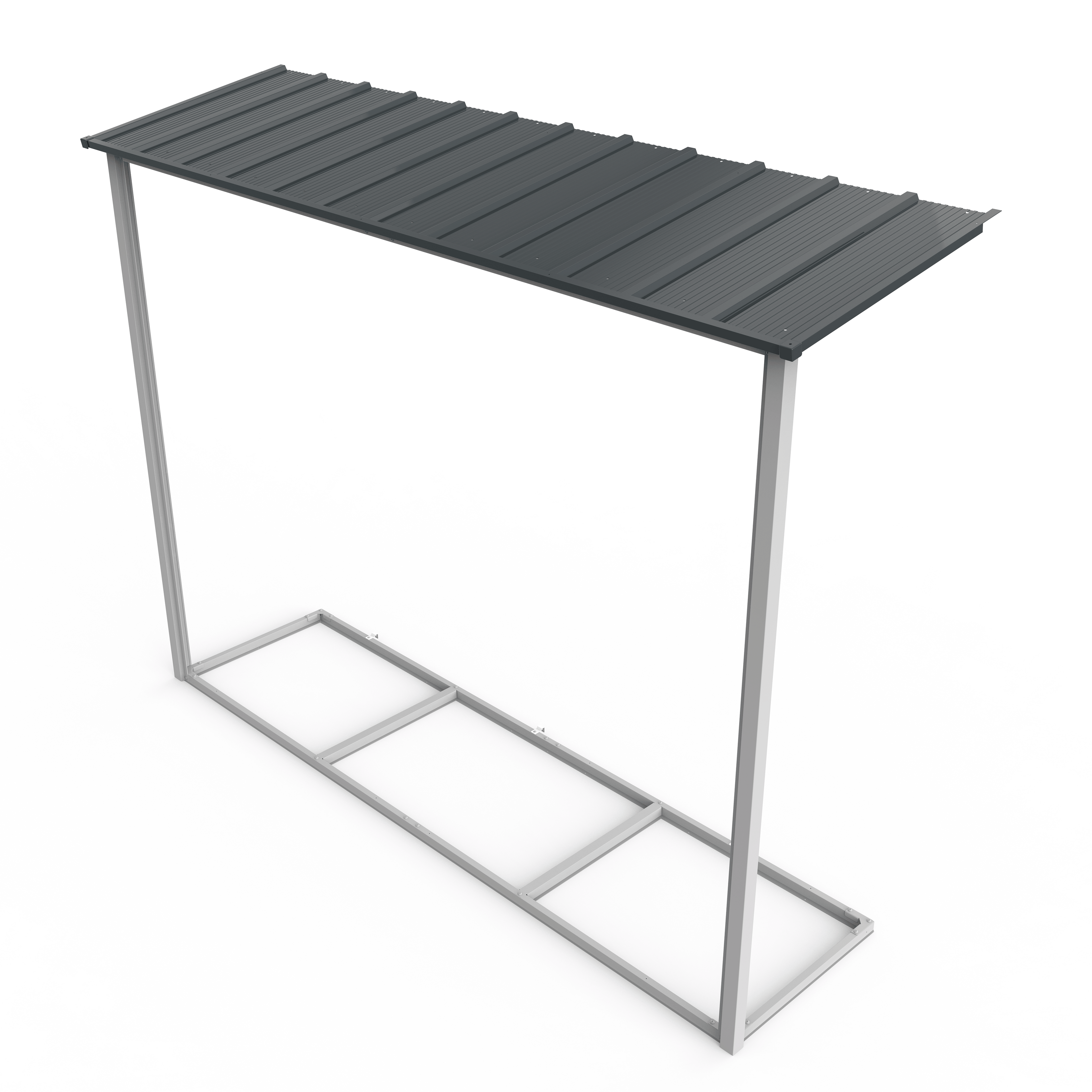 Extensión lateral de casetas de jardín Duramax Alpine 10×8 Imitación Madera