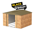 Casetas de jardín, casetas Duramax Alpine 10x10  Imitación Madera ¡OFERTA BLACK FRIDAY!
