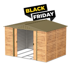 Casetas de jardín, casetas Duramax Alpine 10x8  Imitación Madera ¡OFERTA BLACK FRIDAY!