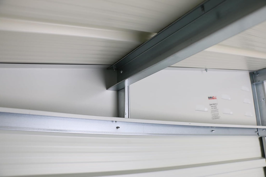 Alpine 8x6 Anthracite Grey Metal Shed