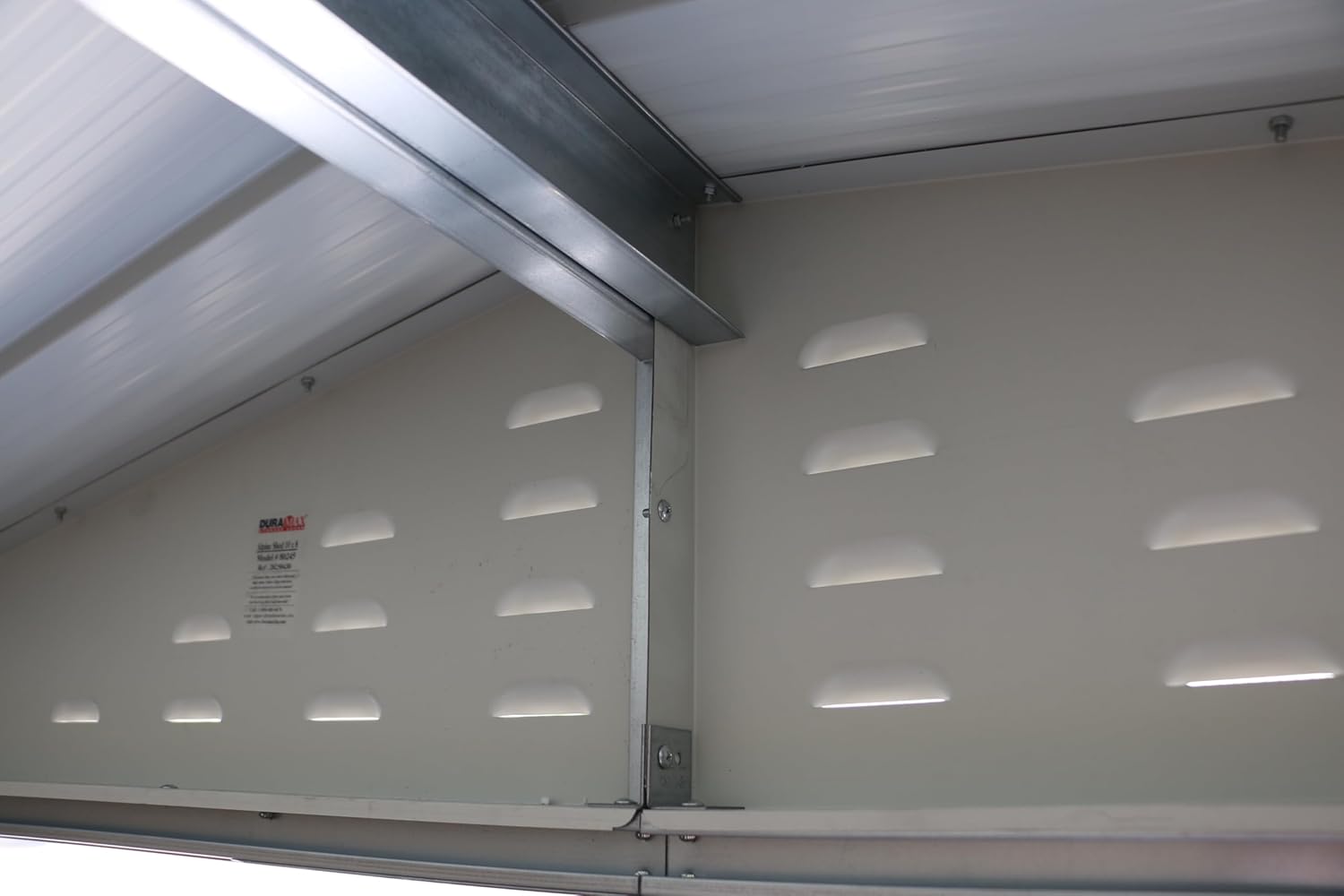 Alpine 10x8 Imitation Wood Metal Shed