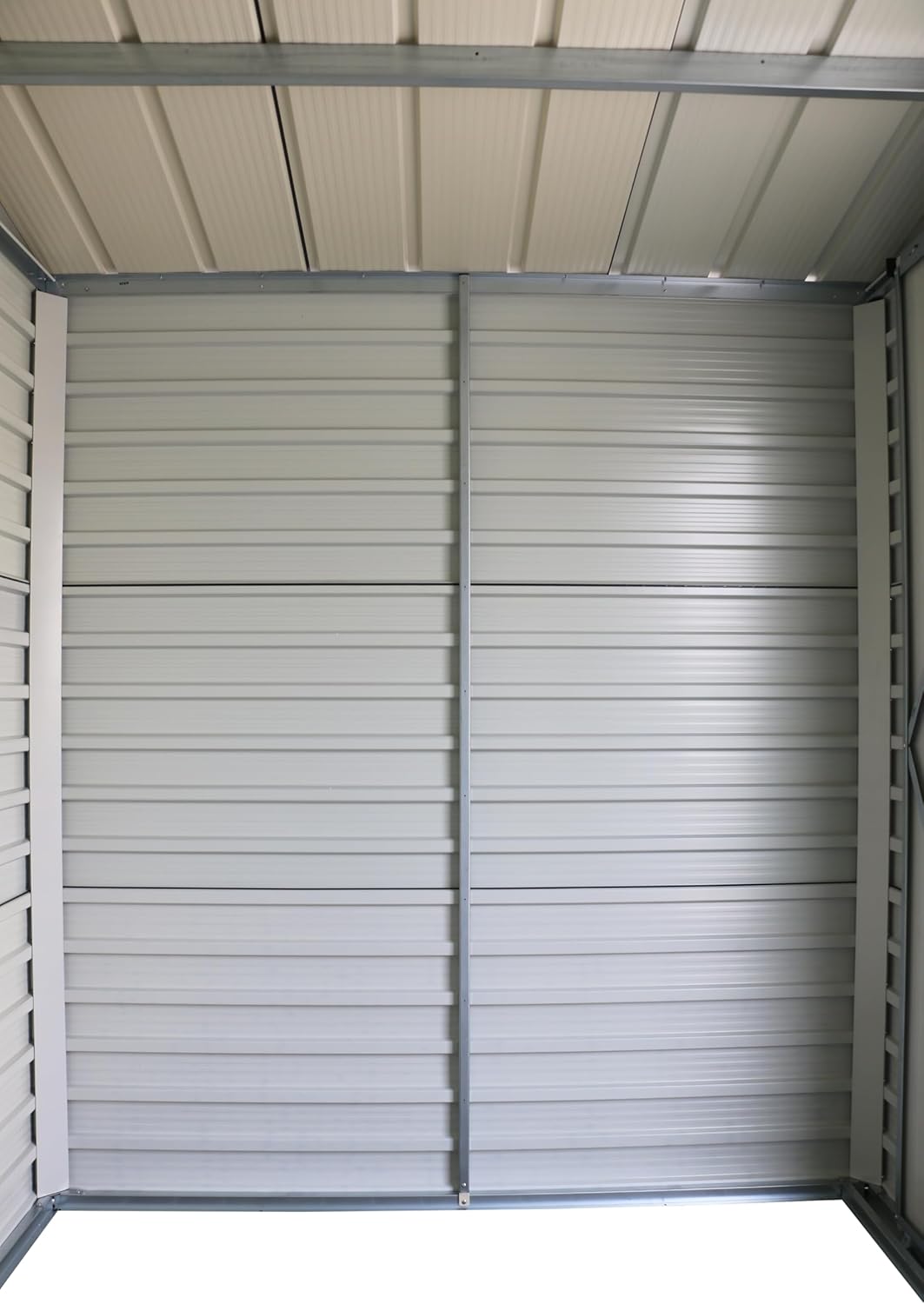 Alpine 8x6 Anthracite Grey Metal Shed