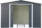Alpine 10x8 Anthracite Grey Metal Shed