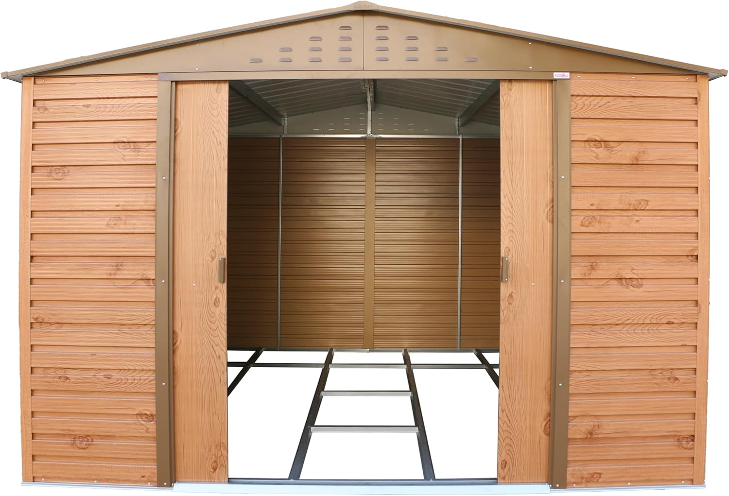 Casetas de jardín, casetas Duramax Alpine 10x10  Imitación Madera ¡OFERTA BLACK FRIDAY!