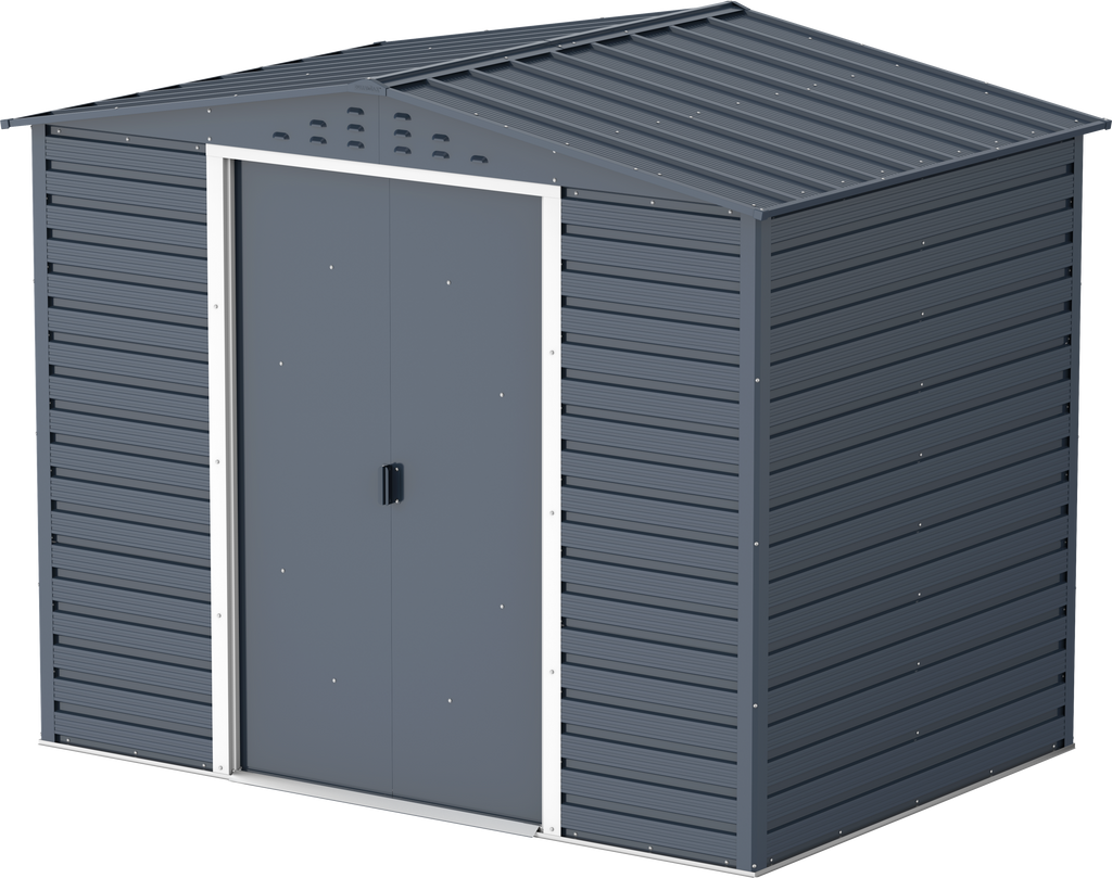 Caseta metálica Alpine 8x6 Gris Antracita