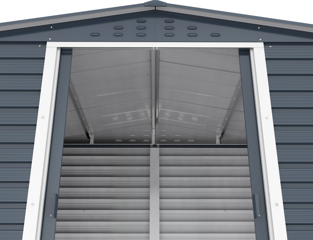 Caseta metálica Alpine 8x6 Gris Antracita