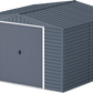 Caseta de jardín Alpine 10x10 - 321.6x303.1x214.2 cm y 9,15 m² - Gris Antracita - Ibercasetas