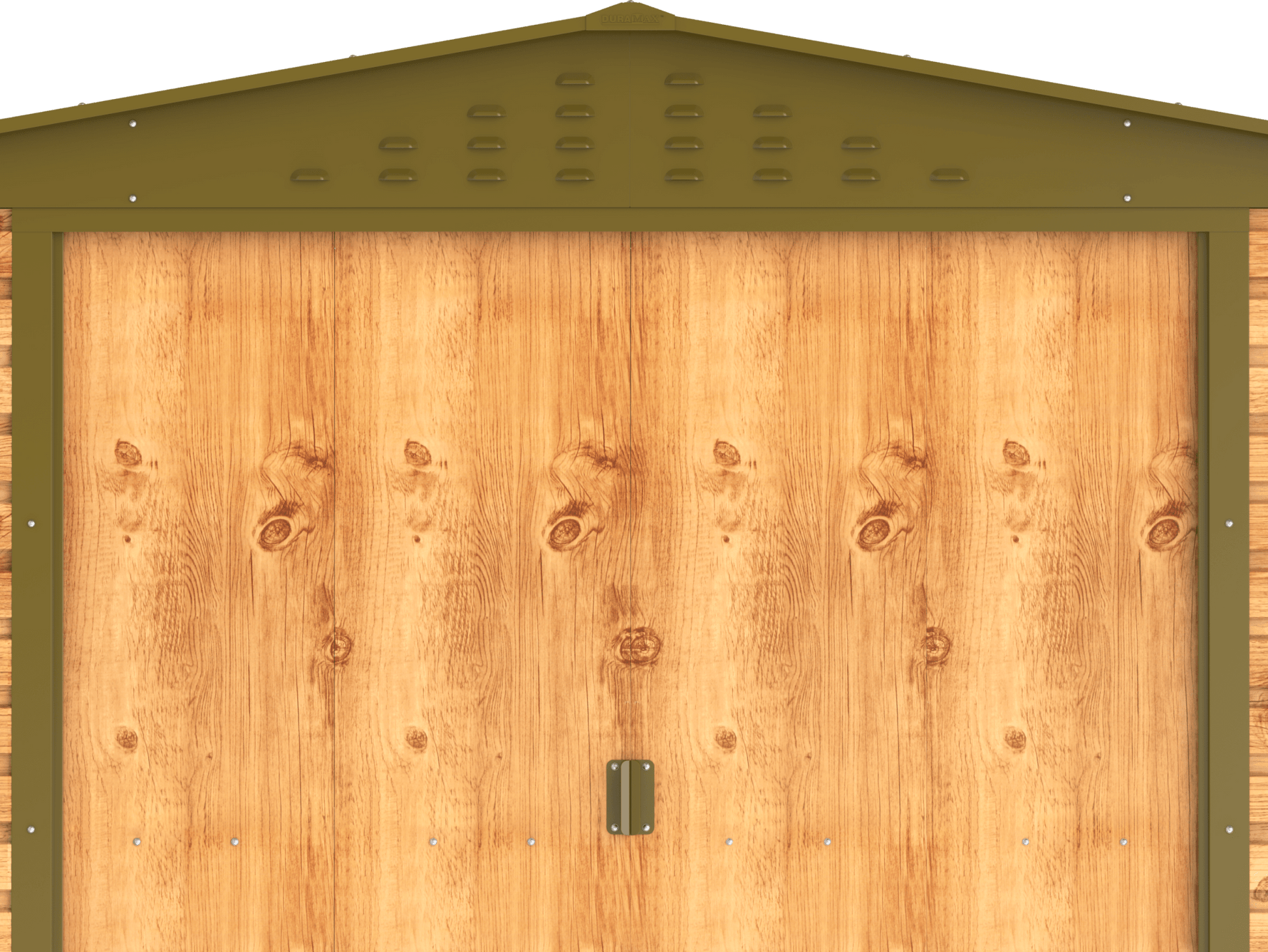 Caseta de jardín Alpine 10x10 - 321.6x303.1x214.2 cm y 9,15 m² - Imitación Madera - Ibercasetas