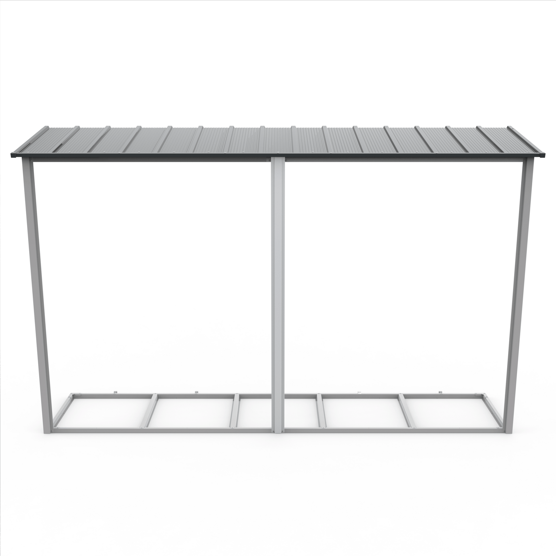 Extensión lateral de casetas de jardín Duramax Alpine 10×10 Antracita - Ibercasetas