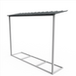 Extensión lateral de casetas de jardín Duramax Alpine 10×8 Antracita - Ibercasetas