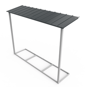 Extensión lateral de casetas de jardín Duramax Alpine 10×8 Imitación Madera - Ibercasetas