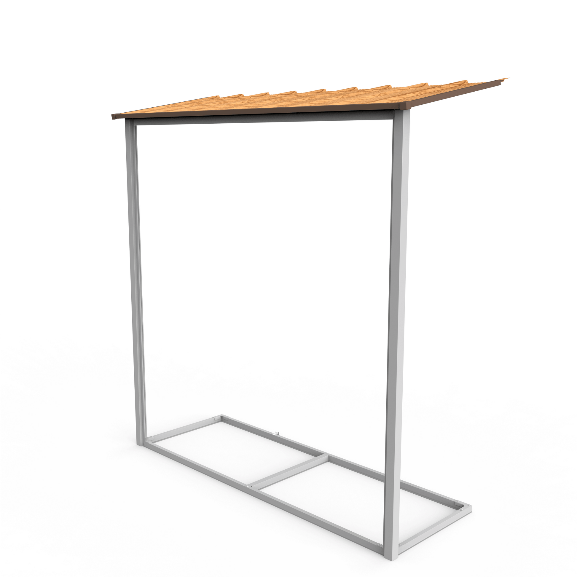 Extensión lateral de casetas de jardín Duramax Alpine 8×6 Imitación Madera - Ibercasetas