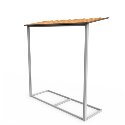 Extensión lateral de casetas de jardín Duramax Alpine 8×6 Imitación Madera - Ibercasetas
